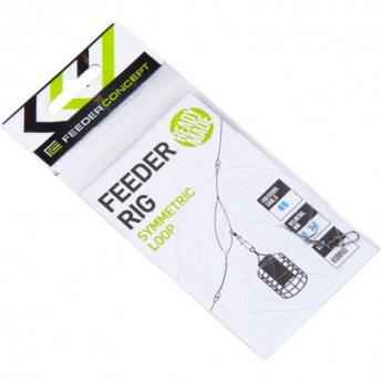 Оснастка фидерная FEEDER CONCEPT SYMMETRIC LOOP до 60г Оснастка фидерная FEEDER CONCEPT SYMMETRIC LOOP до 60г